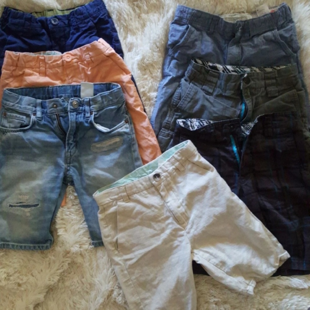 7 Pairs Boys Shorts, size 6-8